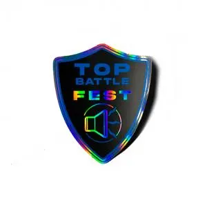 Наклейка Top Battle Fest 8 см