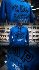 Худи Top Battle Fest синяя