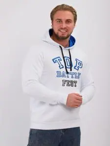 Худи Top Battle Fest белая