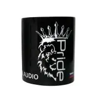 Кружка черная Pride (Лев)