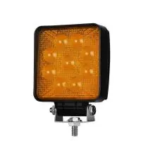 Светодиодная фара LightWay 27W SQ (квадрат) 5D Flood Yellow